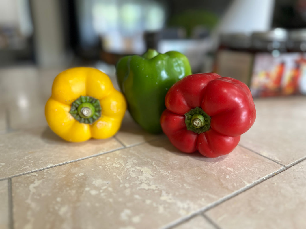 Yellow Bell Peppers - Organic (Garden Fresh) - $2 each