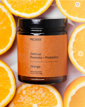 Load image into Gallery viewer, PROMIX Debloat: Prebiotic + Probiotic (Florida Orange) 30 Servings